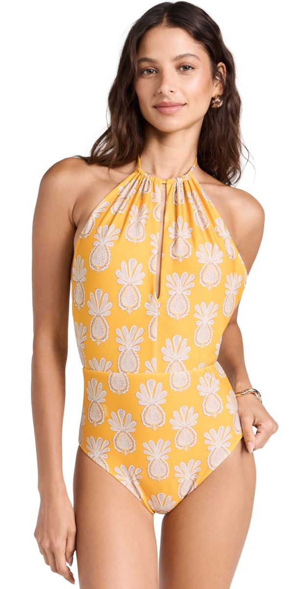 La DoubleJ Esther One Piece Pineapple Sunflower