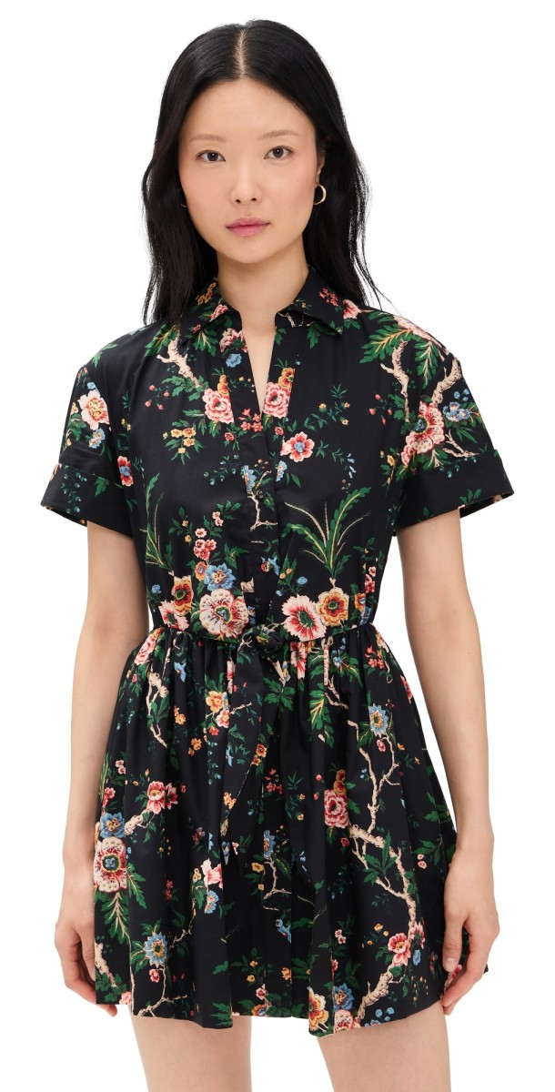 Cara Cara Asbury Mini Dress Chintz Black
