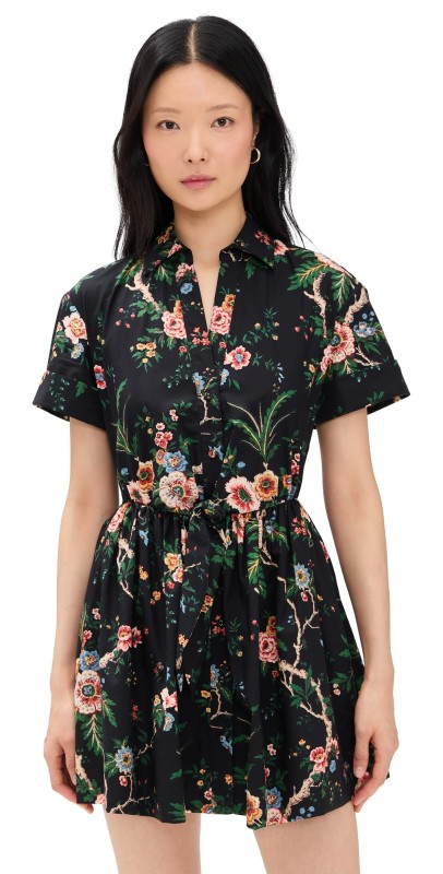 Cara Cara Asbury Mini Dress Chintz Black