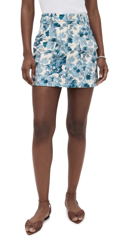 Cara Cara Wayne Skirt Berries Egret