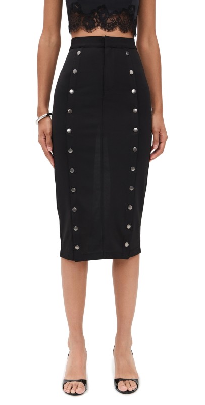 Fleur du Mal Hannah Undo Me Skirt Black