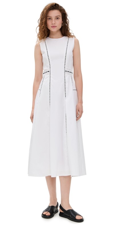 Tanya Taylor Sloane Dress White