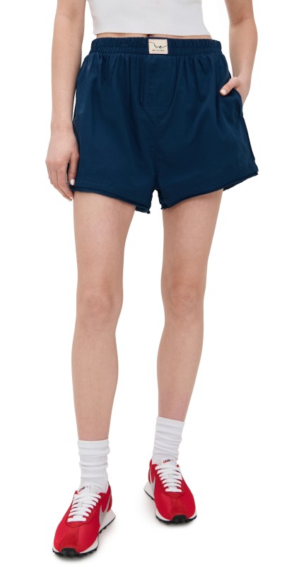 Free People Day To Day Solid Boxers Poseidon