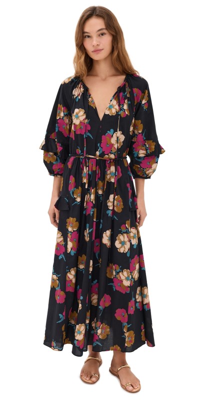 Apiece Apart Skala Maxi Dress Floating Floral
