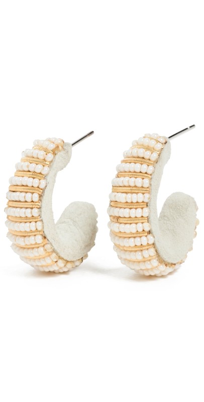 Deepa Gurnani Deepa by Deepa Gurnani Davon Earrings Ivory