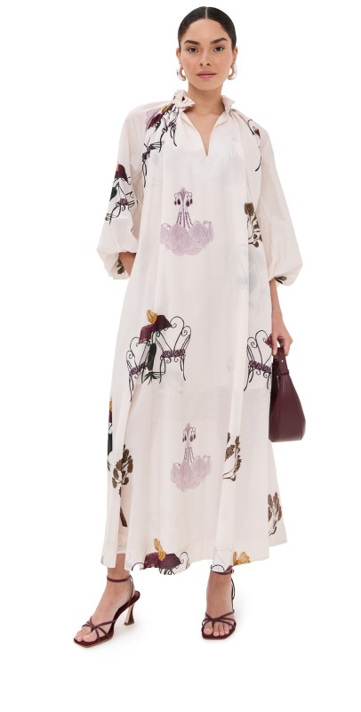 Isla & White Pascale Dress Veranda
