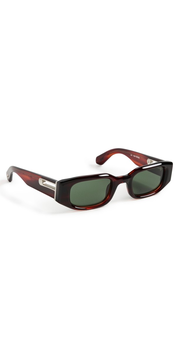 Chimi Levi Sunglasses Dark Red Tortois