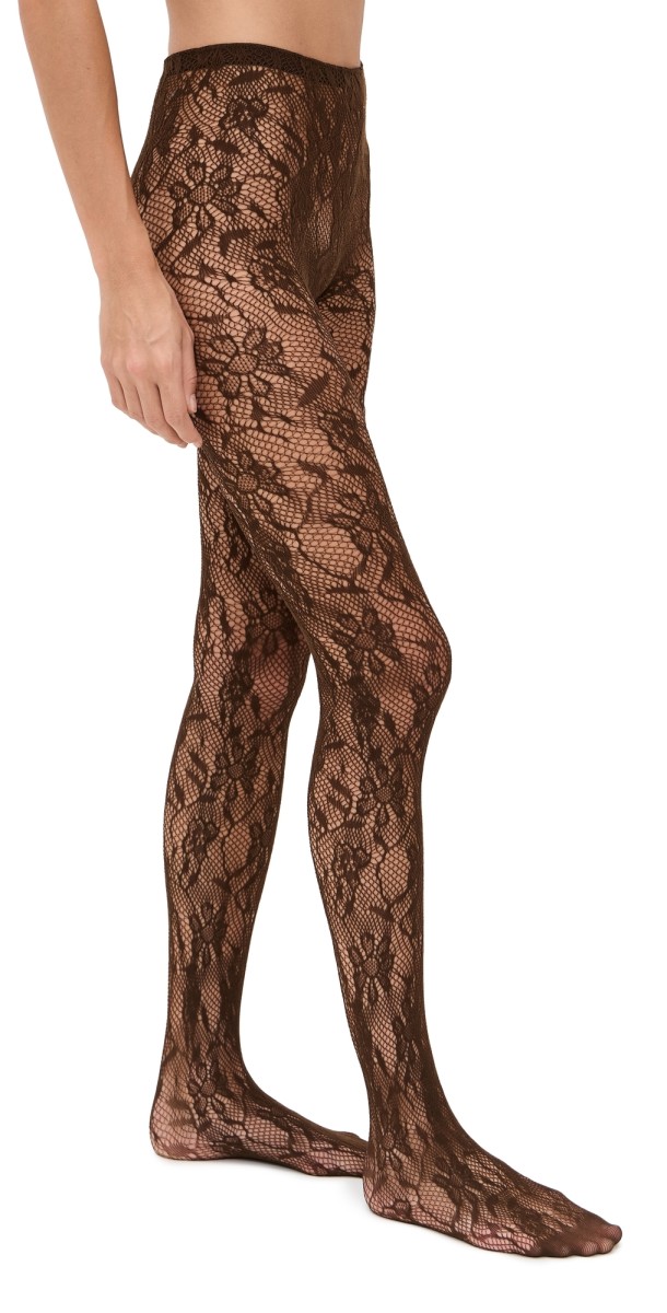 Stems Aria Mesh Tights Brow