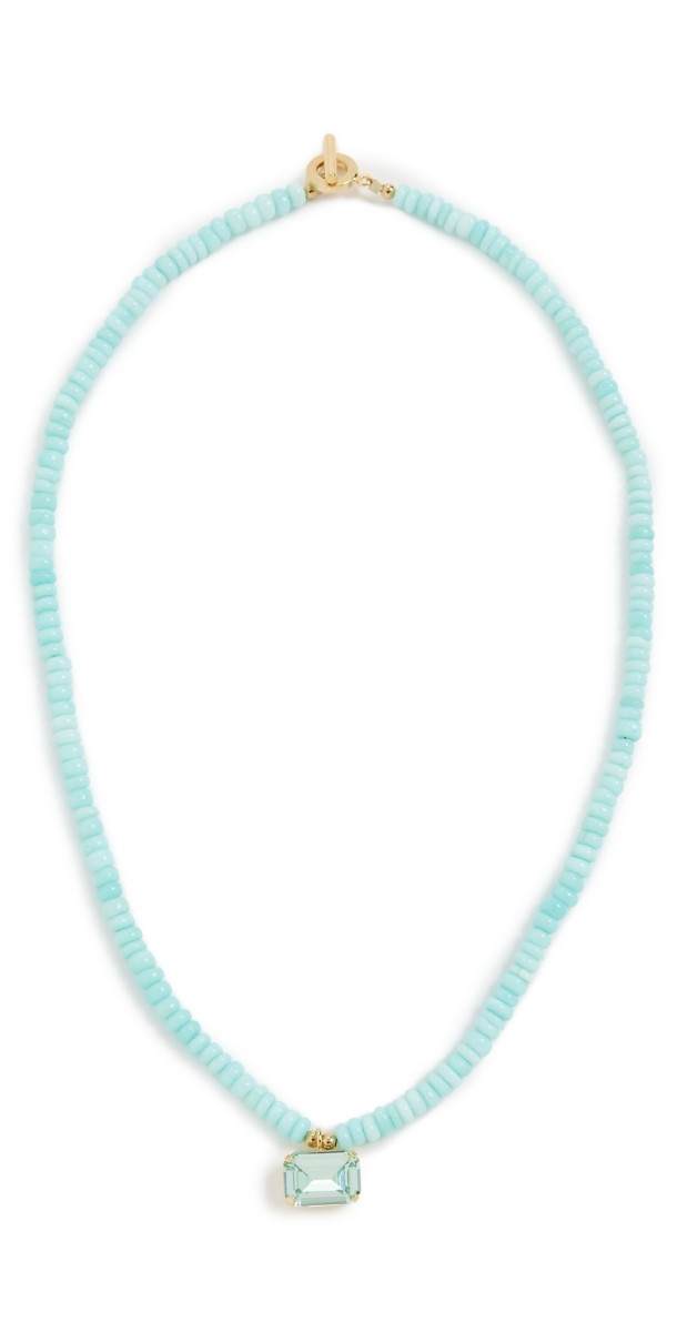 Jennifer Behr Elba Necklace Blue Opal