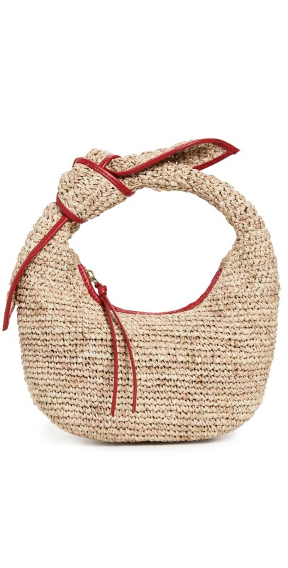 Poolside Bags The Josie Knot Bag Tomato