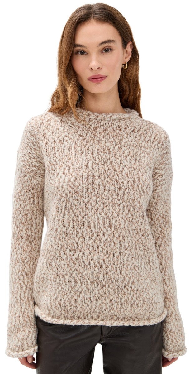 La Ligne Fluffy Marina Sweater Cream/Tan