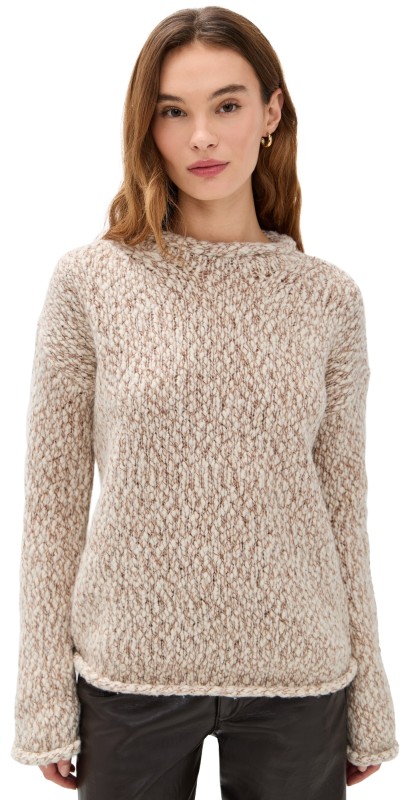 La Ligne Fluffy Marina Sweater Cream/Tan