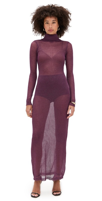 AFRM Vilas Dress Fig