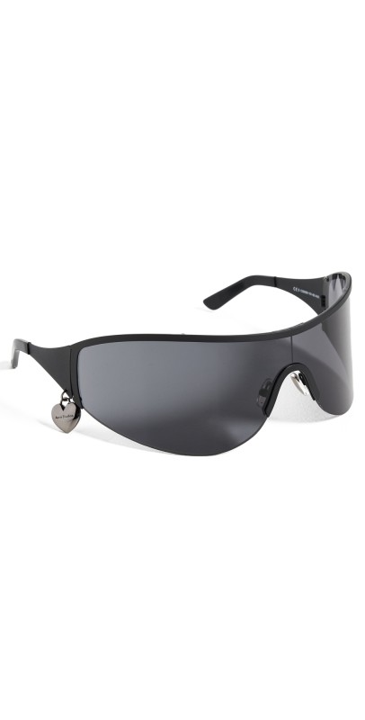 Acne Studios Mask Shield Sunglasses Black/Black