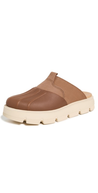 Sorel Rein CB Clogs Velvet Tan/Bleached Ceramic