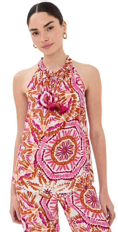 Figue Betty Top Sunburst Medallion Azalea Pink