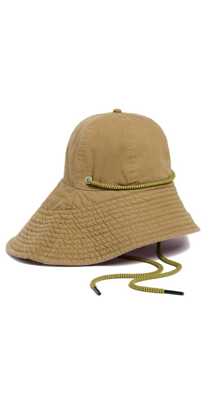 OAS Camel Brim Canvas Hat Brown