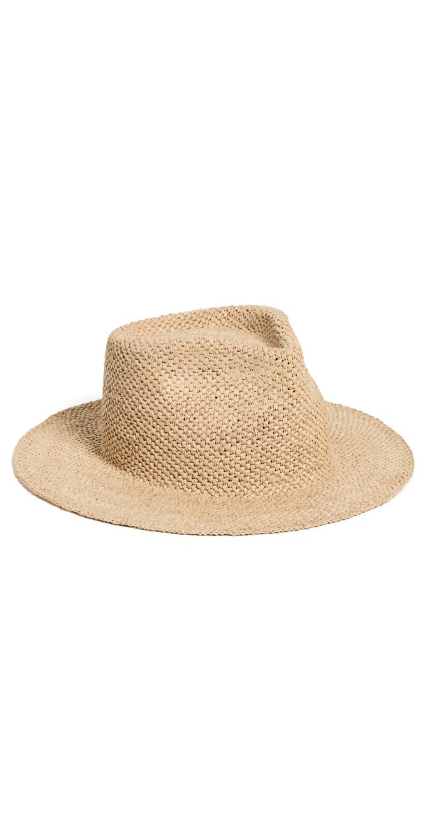 Lack Of Color The Pineapple Raffia Fedora Natural