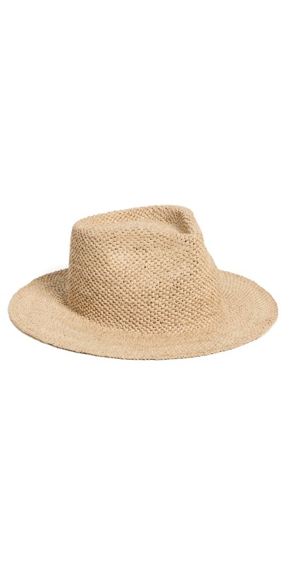 Lack Of Color The Pineapple Raffia Fedora Natural