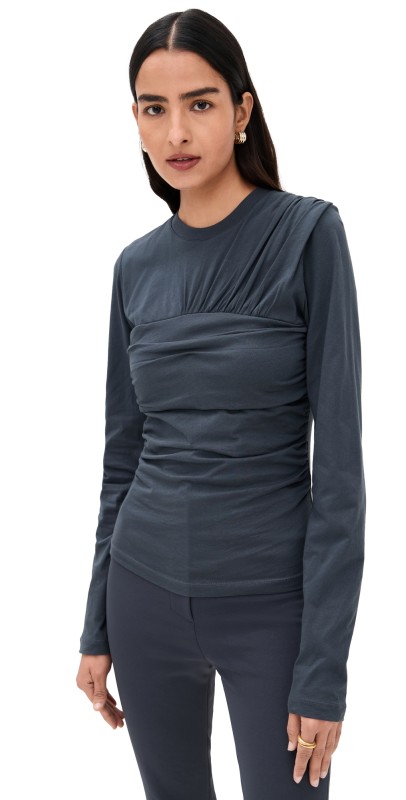 IRO Carole Top Anthracite