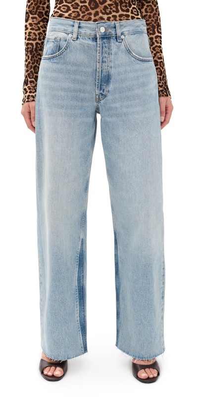 ANINE BING Manon Jeans Light Blue
