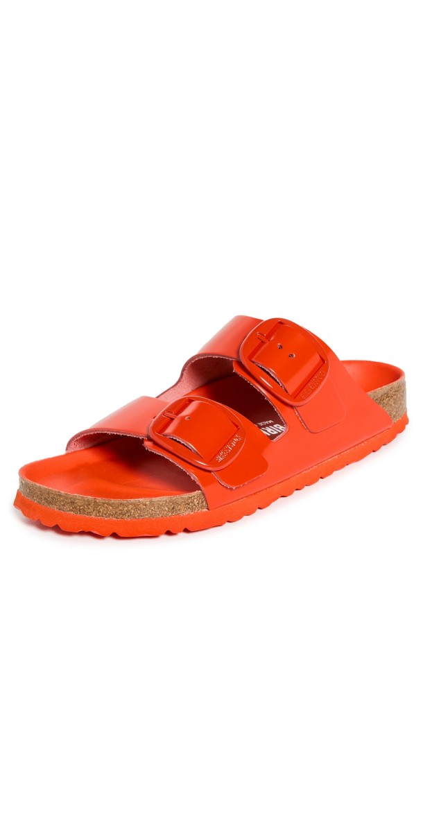 Birkenstock Arizona Big Buckle Sandals High Shine Tomato