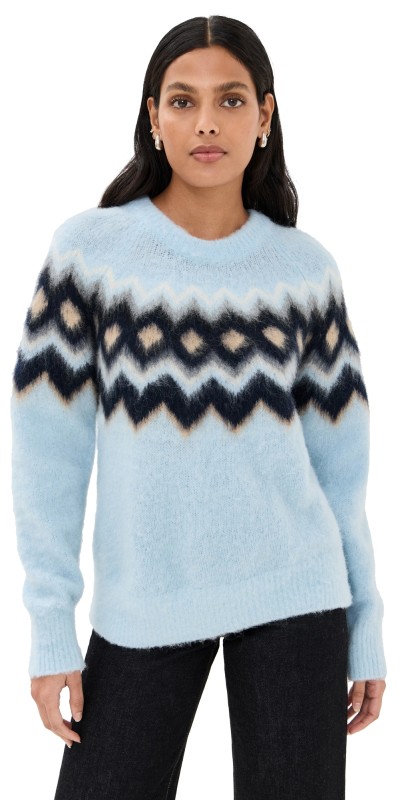 A. L.C. Ezra Sweater Light Blue Multi