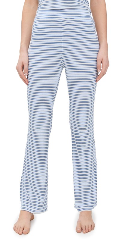 Z Supply On The Coast Stripe Pants Vanilla Ice