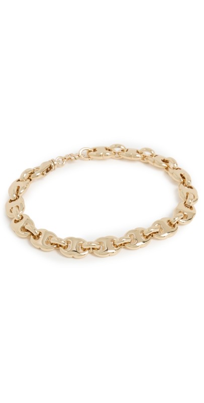 Tory Burch Delicate Gemini Link Bracelet Light Brass
