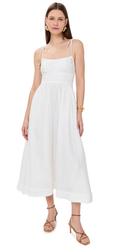 Zimmermann Everley Picnic Dress Ivory