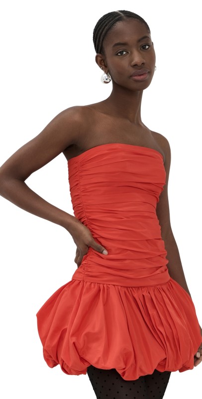 AMUR Kennedi Mini Dress Pomegranate