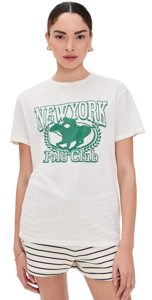 Original Retro Brand New York Polo Club Tee Antique White