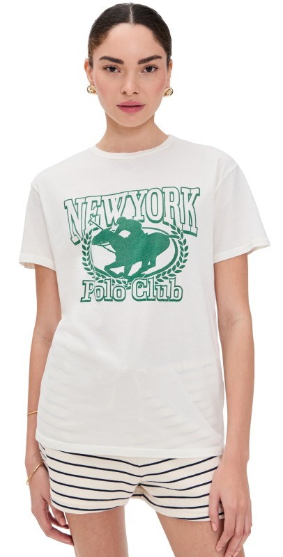 Original Retro Brand New York Polo Club Tee Antique White