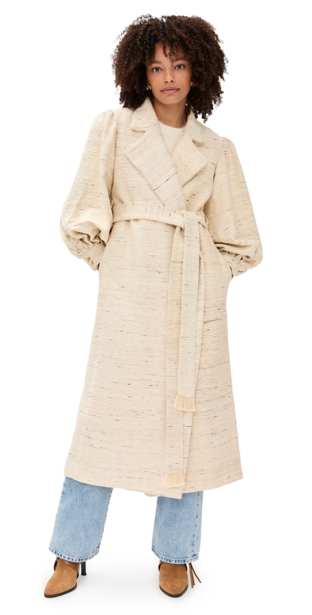 Maylé Vásquez Caribeno Silk Coat Natural