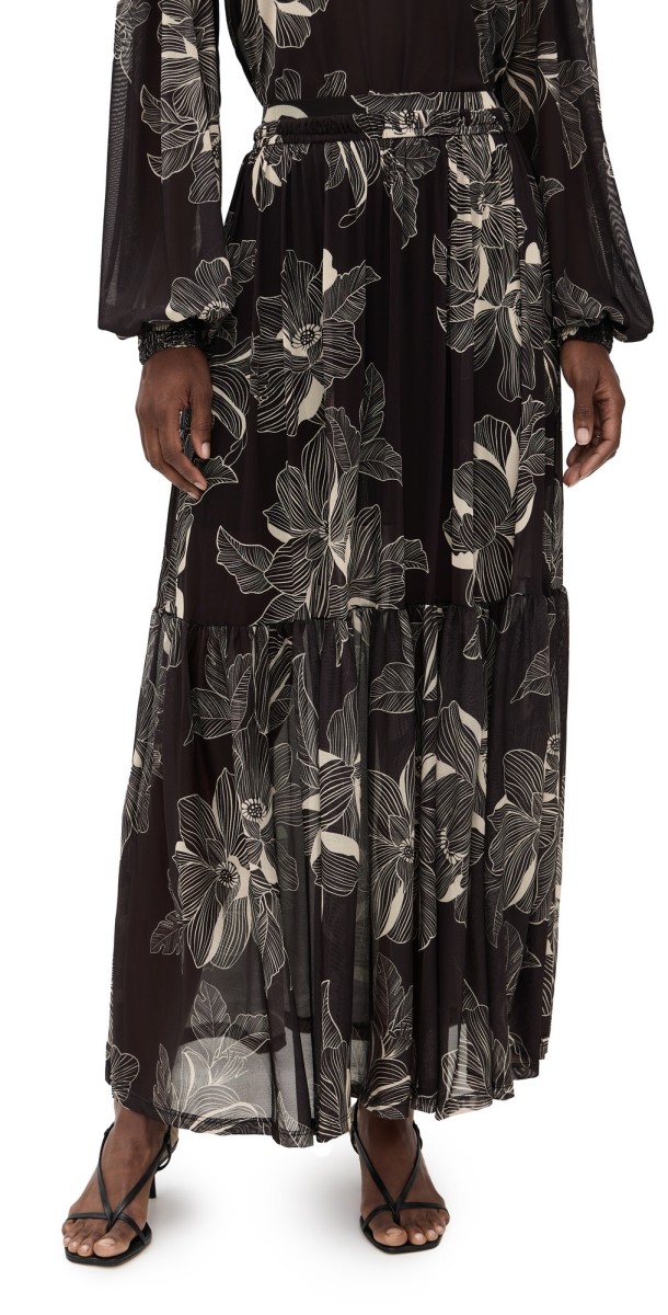 Dress To Tulle Floral Skirt Flora Print