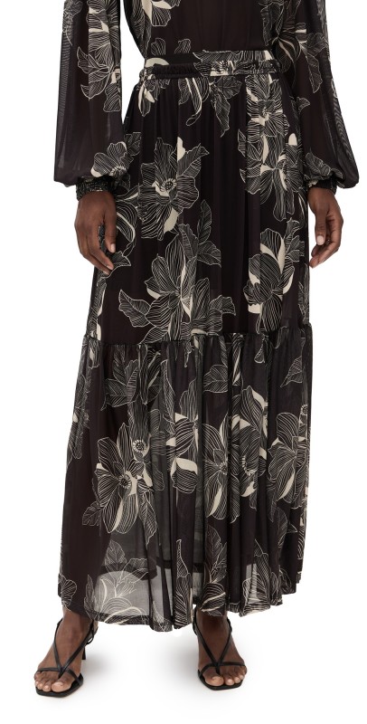 Dress To Tulle Floral Skirt Flora Print