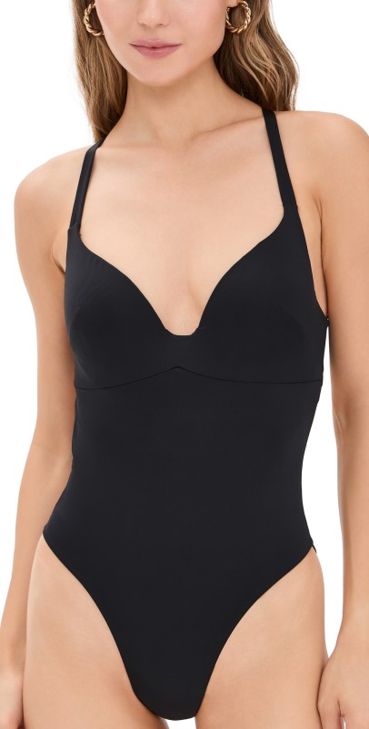 Riot Swim Dax One Piece Black