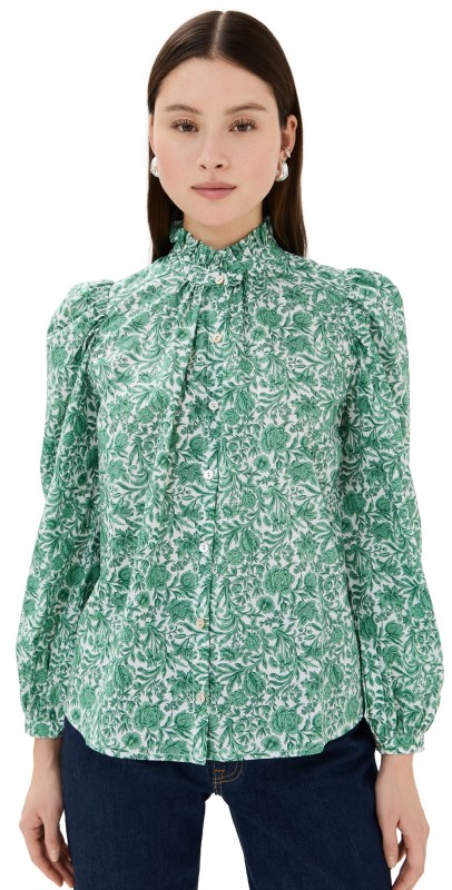 Alix of Bohemia Annabel Laurel Vine Shirt Laurel