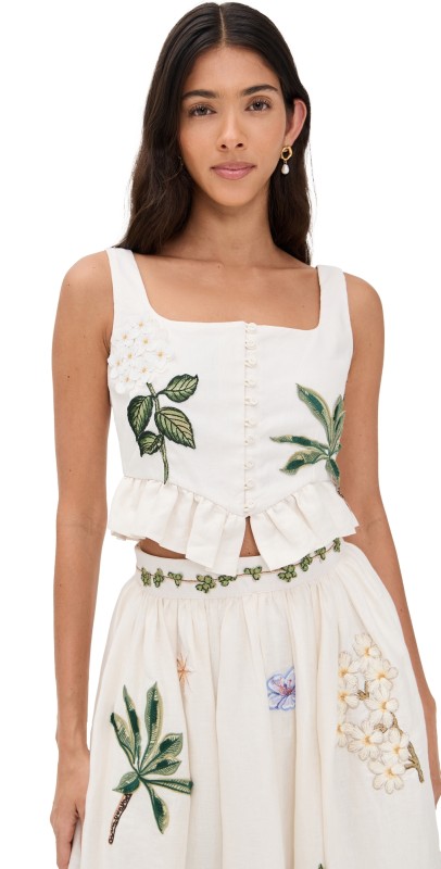 Agua by Agua Bendita Eslabon Wild Top Multicolor