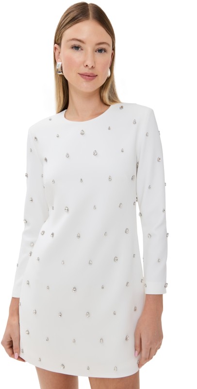 A. L.C. Kenna Dress White/Crystal