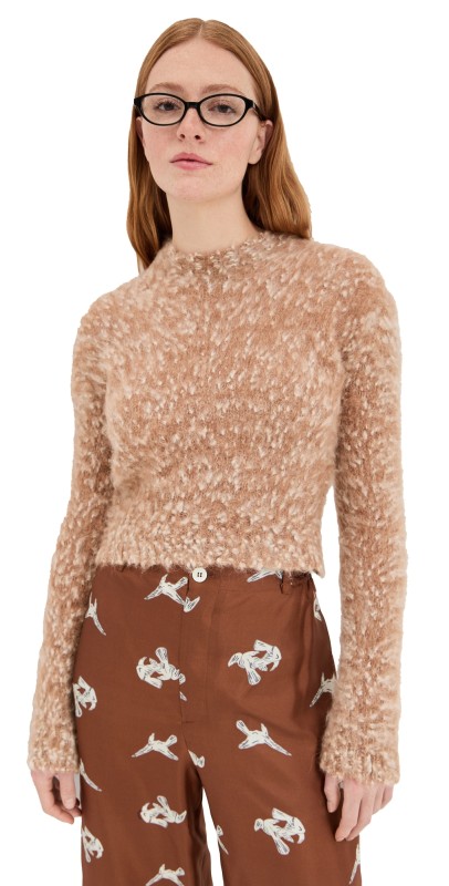 Marni Roundneck Sweater Caramel