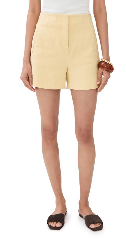 Veronica Beard Brit Shorts Chamomile