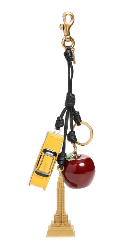 Coach Small New York Cluster Bag Charm Keychain Mult