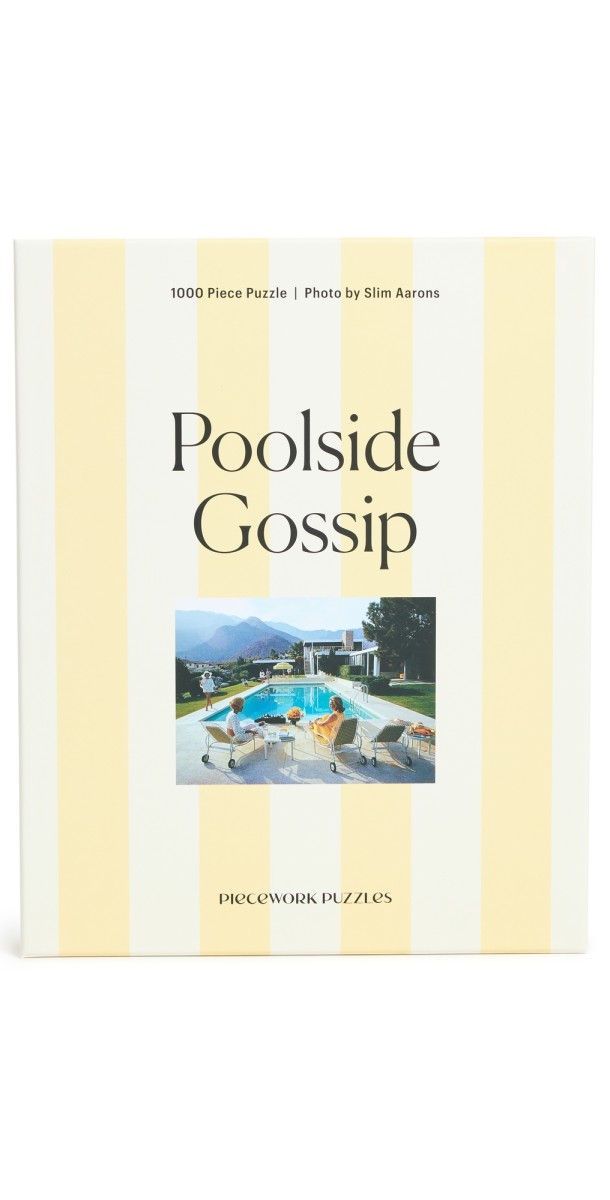 Piecework Puzzles Slim Aarons Poolside Gossip Puzzle Poolside Gossip One Siz
