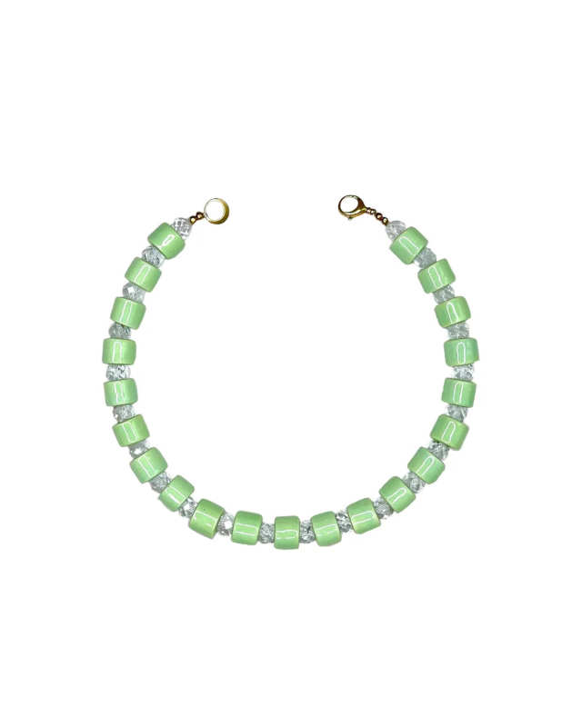 Ambrosia and Cut Quartz Sundry Necklac