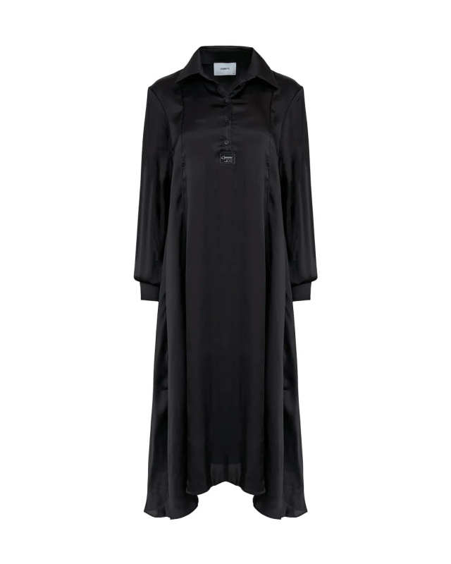 Shredded Shirt Dress