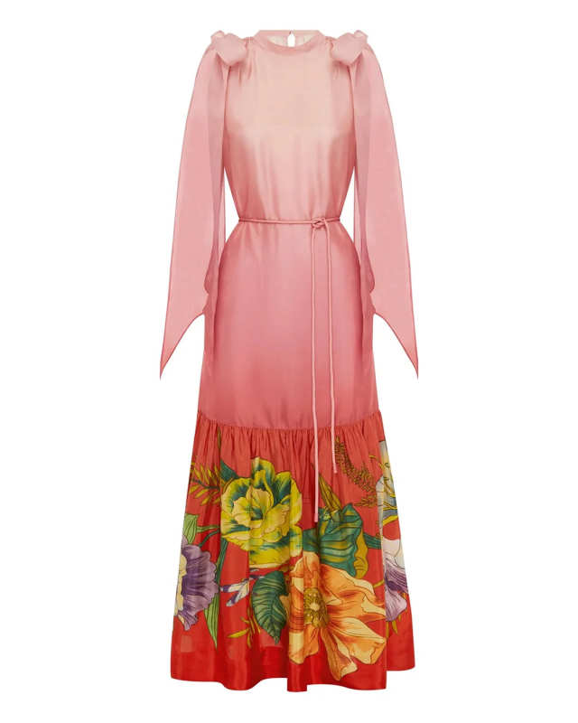 Inez Silk Gown
