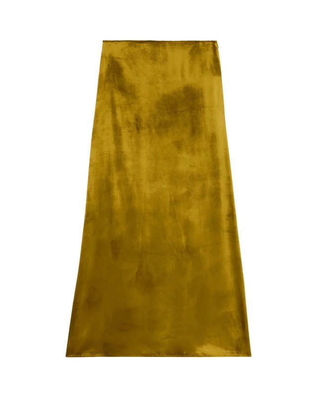 Velvet Silk Blend Long Skirt