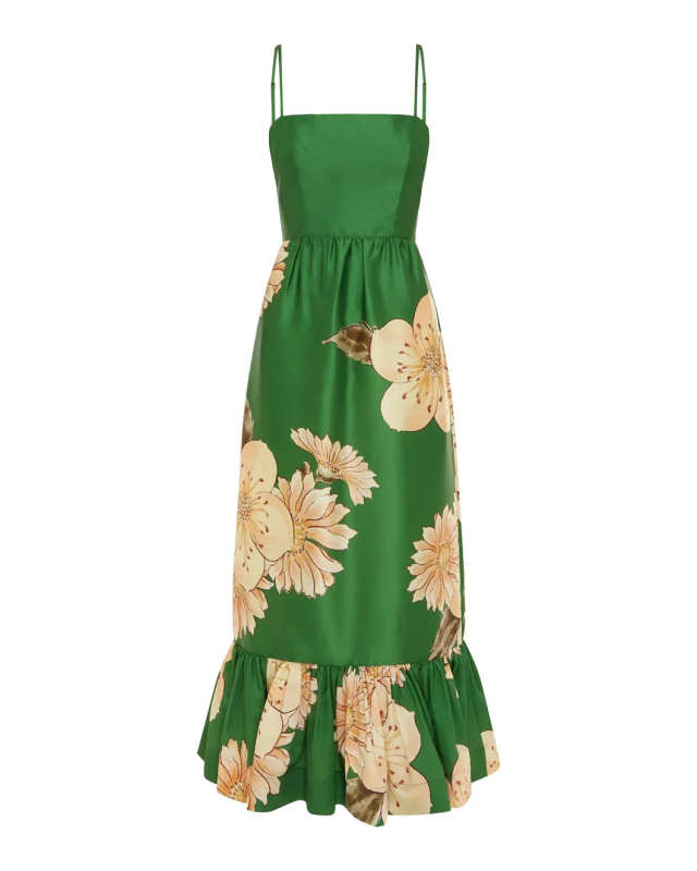 Sage Midi Dress