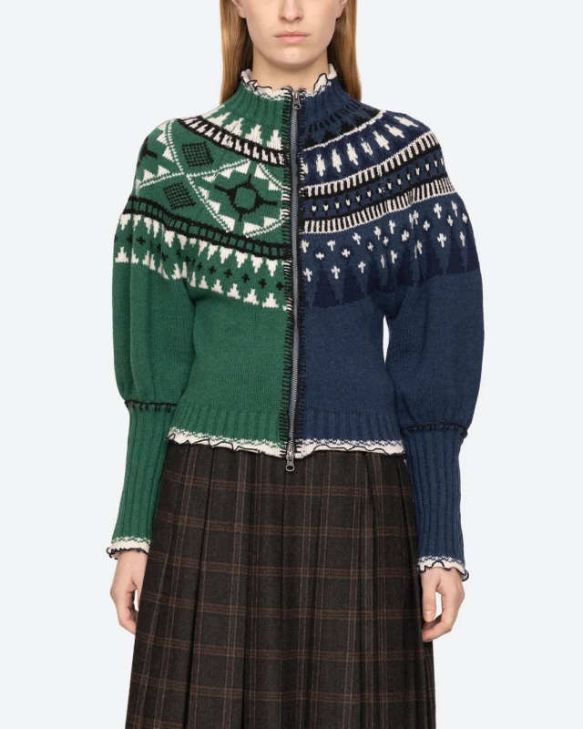 Linea Zip Front Cardigan
